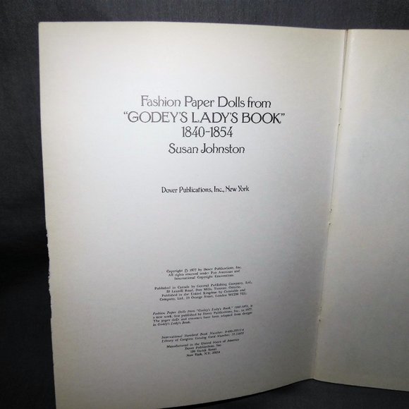 Vintage Fashion Paper Dolls from Godey's Lady's Book - Picture 3 of 5